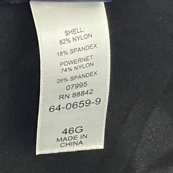 NWT Swimsuits for All Plus Size 46G Black Tankini Top Only - Picture 10 of 11